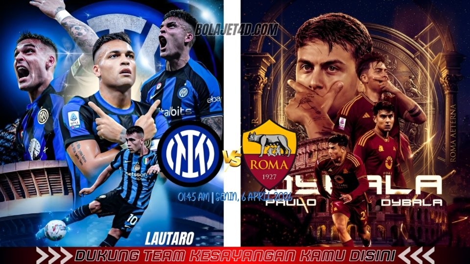 PREDIKSI JET4D: INTER MILAN VS AS ROMA