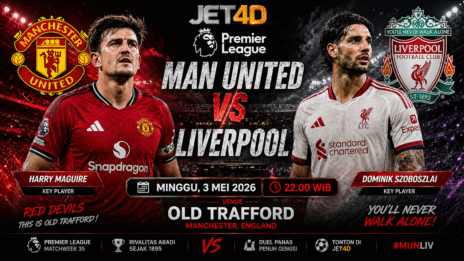 PREDIKSI JET4D : MANCHESTER UNITED VS LIVERPOOL